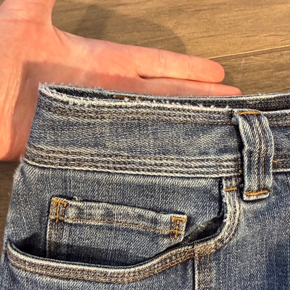 Talbots Women's Classic Denim Skirt Size 10 Cotton Blend Stretch Closet Staple - Picture 8 of 11